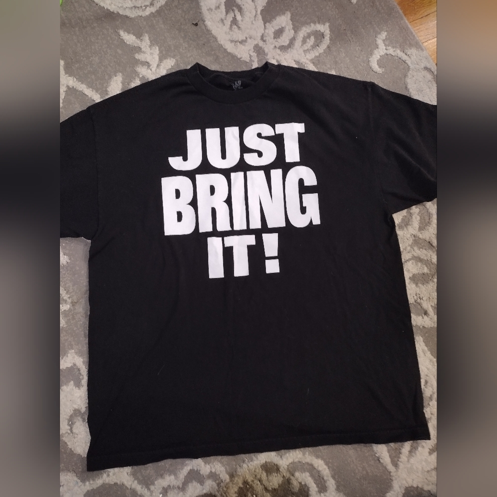 WWE The Rock black tshirt